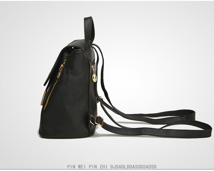 Women Backpack High Quality PU Leather Mochila Escolar School Bags For Teenagers Girls Top-handle Backpacks Herald Fashion Women Backpack High Quality PU Leather Mochila Escolar School Bags For Teenagers Girls Top-handle Backpacks Herald Fashion